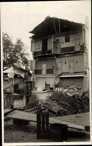 Foto Ak Mostaganem Tijdit Algerien, Hochwasser, Wasserschäden