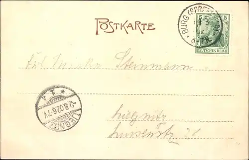 Ak Bauerngehöft im Spreewald