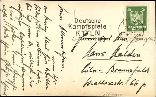 Ak Schauspieler Hans Carl Müller, Portrait, Autogramm