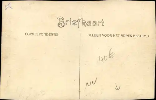 Foto Ak Kruiningen Zeeland, Gelande Engelsche militaire Vliegmachine, 1915