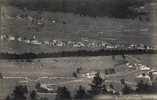 Ak l'Auberson Kanton Waadt, Panorama