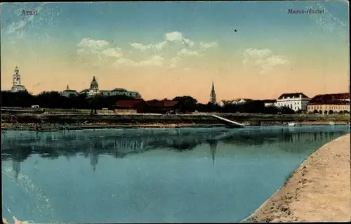 Ak Arad Rumänien, Maros-reszlet