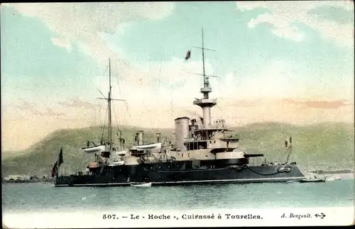 Ak Französisches Kriegsschiff, Hoche
