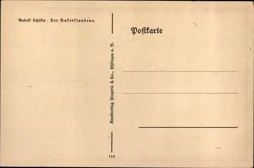 Künstler Ak Schäfer, Rudolf, Der Auferstandene