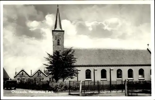 Ak Ovezande Zuid Beveland Zeeland Niederlande, Herv. Kerk