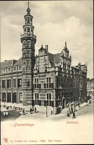 Ak 's Gravenhage Den Haag Südholland, Rathaus