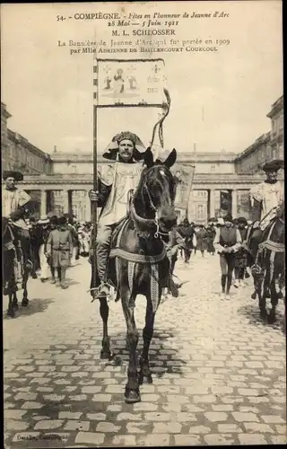 Ak Compiègne Oise, Fest der Jeanne d'Arc