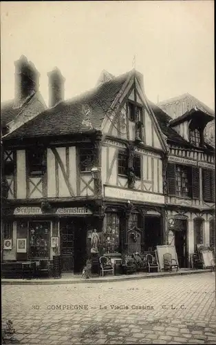 Ak Compiègne Oise, La Vieille Cassine