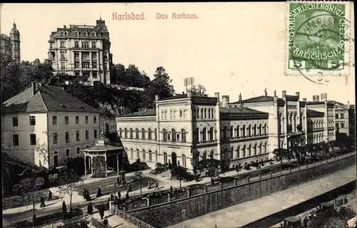 Ak Karlovy Vary Karlsbad Stadt, Kurhaus