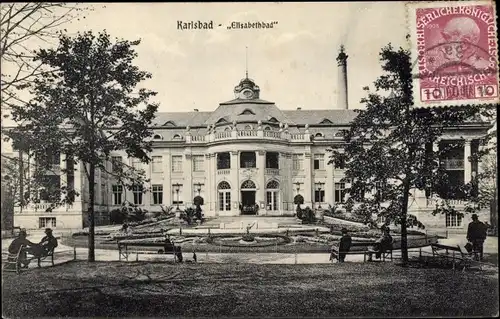 Ak Karlovy Vary Karlsbad Stadt, Elisabethbad