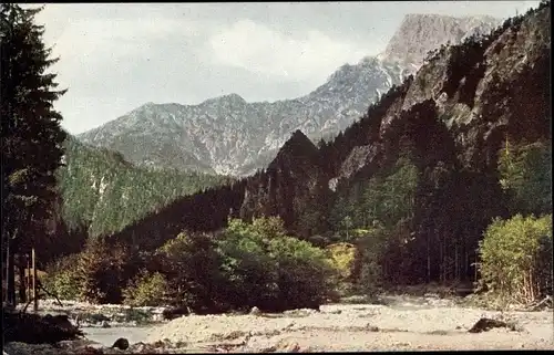 Ak Johnsbach Steiermark, Johnsbachtal, Großer Buchstein