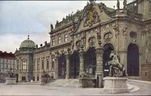 Ak Wien 3 Landstraße, Schloss Belvedere