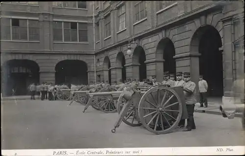 Ak Paris III, Ecole Centrale, Hinweise zu mir