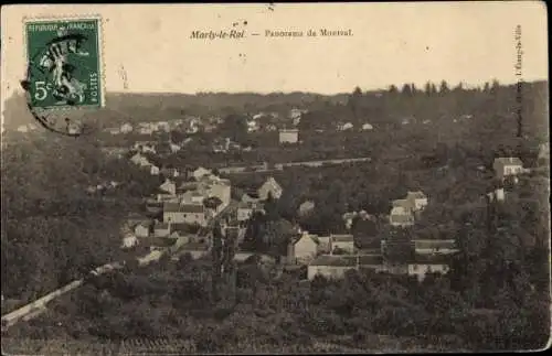 Postkarte Marly le Roi Yvelines, Panorama von Montval