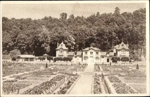 CPA Les Pressoirs du Roi Seine et Marne, École de Horticulture, Ferme Hollandaise et le Potager