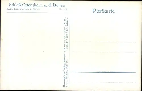 Ak Ottensheim an der Donau Oberösterreich, Schloss Ottensheim