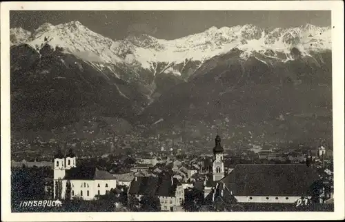 Foto Ak Innsbruck in Tirol, Panorama, Kirche