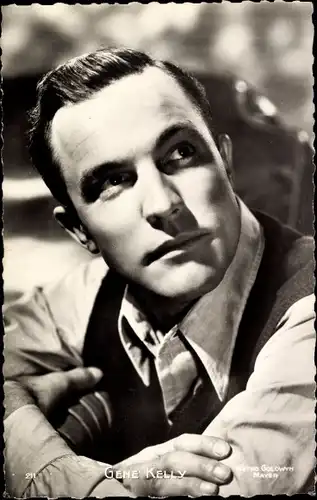 Ak Schauspieler Gene Kelly, Portrait