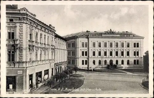 Ak Znojmo Znaim Südmähren, Kopalplatz, Oberschule