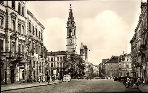 Ak Zittau in Sachsen, Haberkornplatz