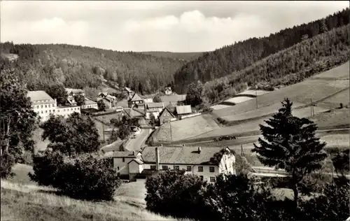 Ak Heubach Masserberg in Thüringen, Gesamtansicht