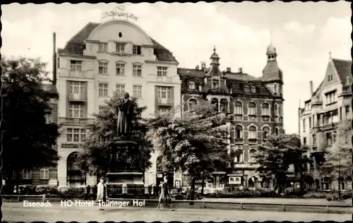 Ak Lutherstadt Eisenach in Thüringen, HO Hotel Thüringer Hof