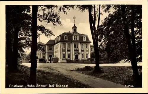 Ak Lutherstadt Eisenach in Thüringen, Gasthaus Hohe Sonne