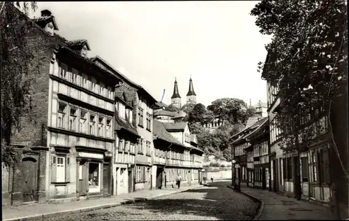 Ak Nordhausen in Thüringen, Grimmel mit Blick zum Dom