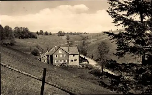Ak Frauenwald am Rennsteig Ilmenau in Thüringen, HOG Fraubachmühle