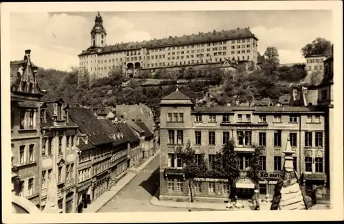 Ak Rudolstadt in Thüringen, Töpfergasse, Schloss Heidecksburg, Hotel zum Löwen