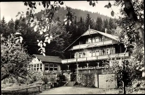 Ak Tabarz im Thüringer Wald, Hotel Schweizerhaus