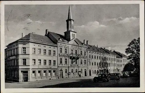 Ak Bad Lobenstein in Thüringen, Marktplatz