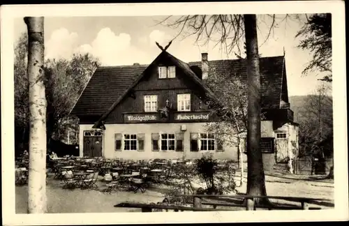 Ak Bad Liebenstein im Thüringer Wald, Waldgaststätte Hubertushof