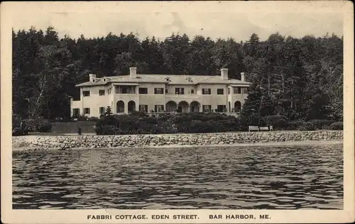 Ak Bar Harbor Maine USA, Fabri Cottage, Eden Street