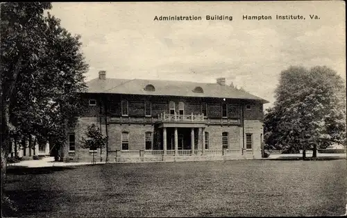 Ak Hampton Virginia USA, Hampton Institute, Administration Building