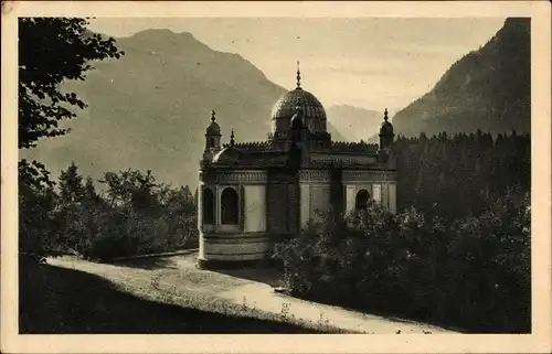 Ak Linderhof Ettal Oberbayern, Kiosk in Schloss Linderhof