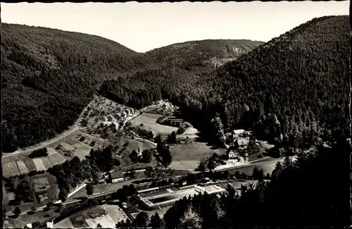 Ak Calmbach Bad Wildbad im Schwarzwald, Panorama