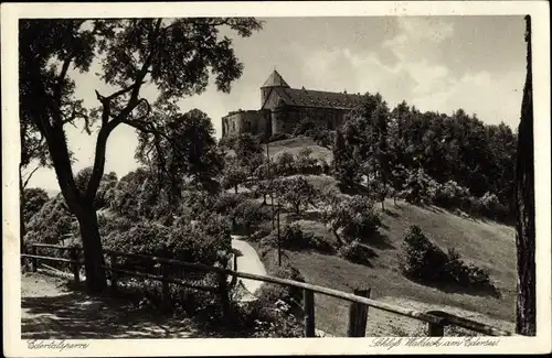 Ak Waldeck am Edersee Hessen, Schloss Waldeck