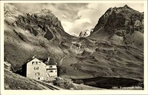 Ak Oberstdorf im Oberallgäu, Rappenseehütte, Heilbronnerweg