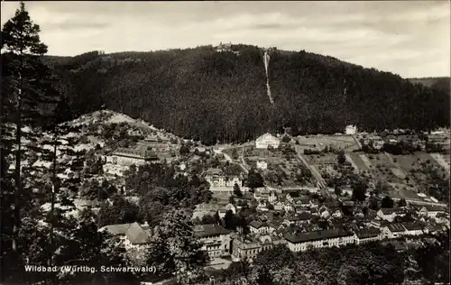 Ak Bad Wildbad im Schwarzwald, Panorama