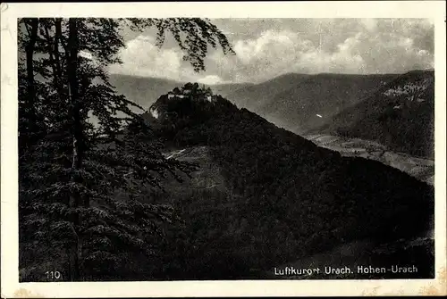 Ak Bad Urach in der Schwäbischen Alb, Hohen-Urach