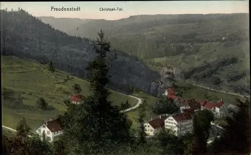 Ak Freudenstadt im Schwarzwald, Christoph-Tal