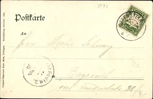 Ak Pottenstein in Oberfranken, Fränkische Schweiz, Tal