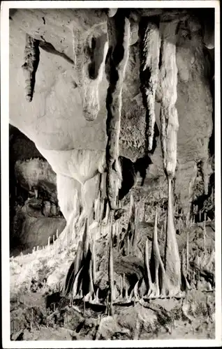 Ak Erpfingen Sonnenbühl in Württemberg, Bärenhöhle, Karlshöhle