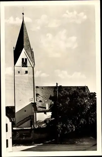 Ak Bermaringen Blaustein in Württemberg, evangelische Kirche