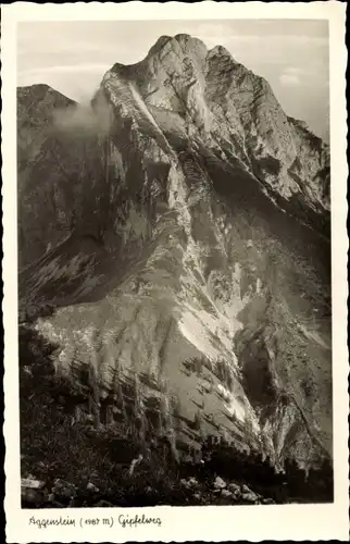 Ak Pfronten im Allgäu, Aggenstein, Gipfelweg