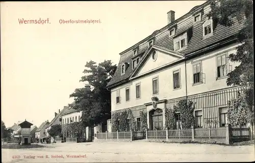 Ak Wermsdorf in Sachsen, Oberforstmeisterei