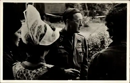 Ak Adel Niederlande, Prinz Bernhard in Uniform