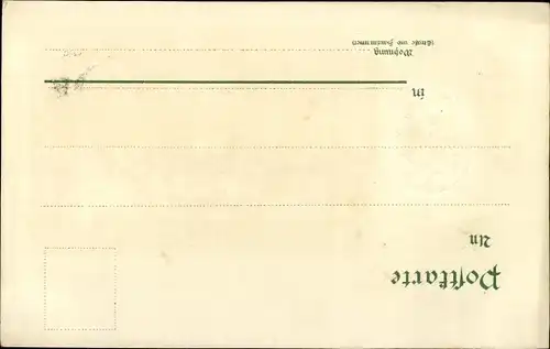 Präge Litho Leipzig in Sachsen, Auerbachs Keller, Goethe als Student, Faustus, Bürger & Ottilie 699