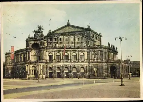 Ak Dresden, Opernhaus